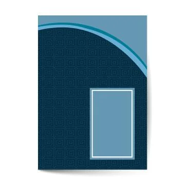Minimal luxury Cover design with pattern element for menu, invitation card, b Illustrazione stock