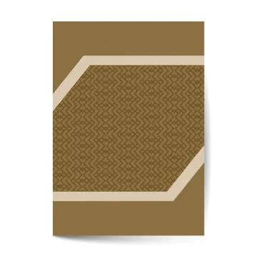 Minimal luxury Cover design with pattern element for menu, invitation card, b イラスト素材