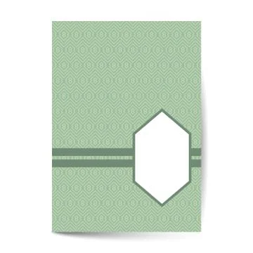 Minimal luxury Cover design with pattern element for menu, invitation card, b 스톡 일러스트