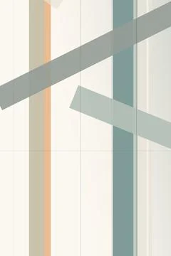 Minimal modern abstract background featuring layered teal and beige diagona.. Stock Illustration