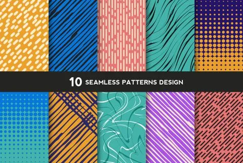Minimal modern cover design. Dynamic colorful. Stock-Illustration