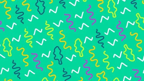 Minimal Modern Zig Zag Background Foto stock