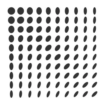 Minimal monochrome dynamic halftone background. 스톡 일러스트