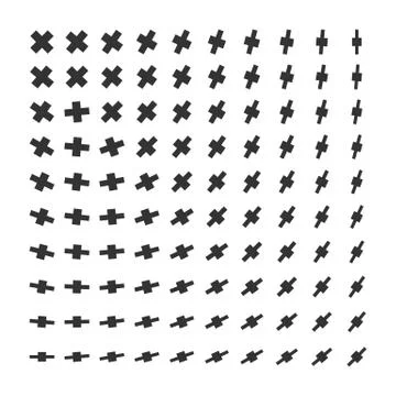 Minimal monochrome dynamic halftone background. Stock Illustration