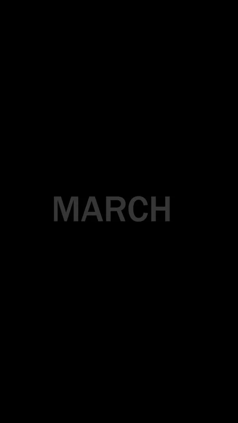 Minimal month title sequence elegant typography transitions calendar projects, y Stock Footage 340556500