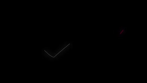 Minimal Neon Light Streaks on Dark Background Vídeos de archivo 336796097