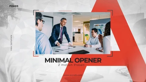 Minimal Opener Stock After Effects