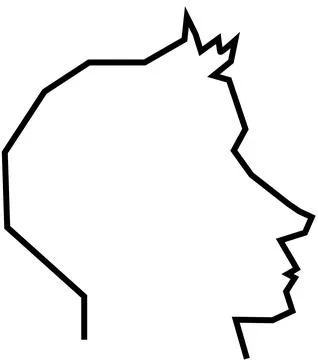 Minimal Outline Vector Elements with Clean Line Art Stock Illustration