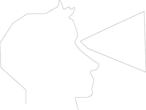 Minimal Outline Vector Elements with Clean Line Art 스톡 일러스트