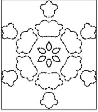 Minimal Outline Vector Elements with Clean Line Art Stock Illustration