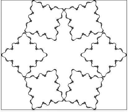 Minimal Outline Vector Elements with Clean Line Art Stock Illustration