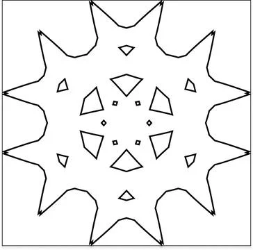 Minimal Outline Vector Elements with Clean Line Art 스톡 일러스트