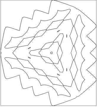 Minimal Outline Vector Elements with Clean Line Art Stock Illustration