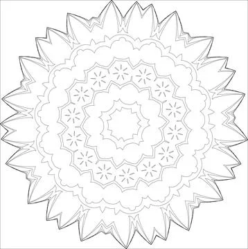 Minimal Outline Vector Elements with Clean Line Art イラスト素材