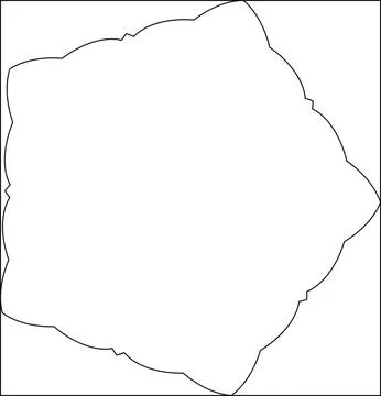 Minimal Outline Vector Elements with Clean Line Art イラスト素材