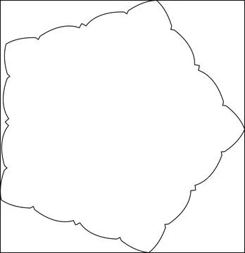 Minimal Outline Vector Elements with Clean Line Art 스톡 일러스트