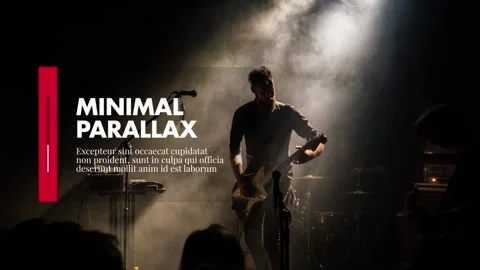 Minimal - Parallax Presentation Stock After Effects