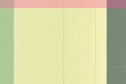 Minimal pastel geometric background with soft pink, yellow, and green block.. Stock Illustration