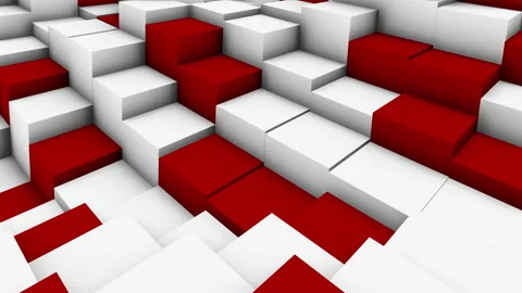 Minimal polygonal grid pattern with diamond form elements Stock Footage 151914699