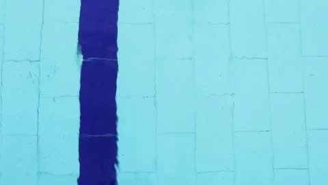 Minimal Pool Water Loop for Wellness and Spa Concepts Stock Footage 331925968