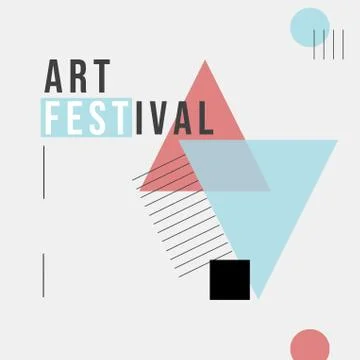 Minimal Poster Stock Illustration