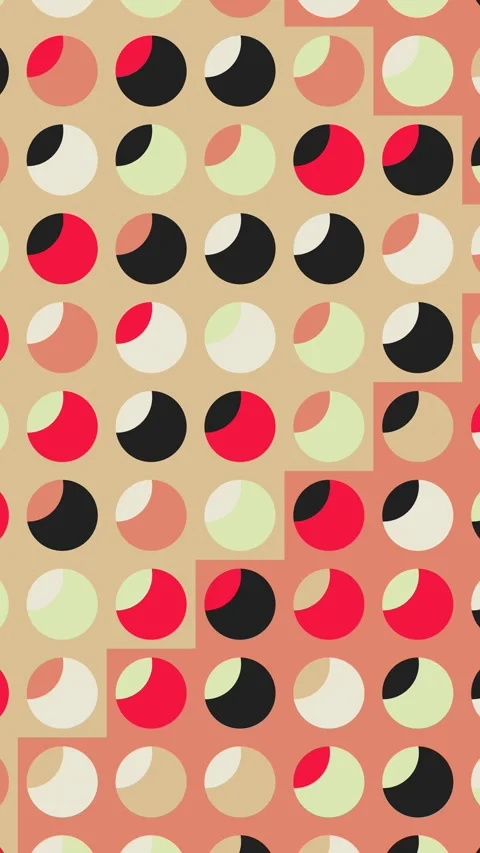 Minimal Procedural Loader Animation With Geometric Structure System Stock Footage 332985606