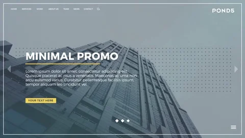 Minimal Promo  After Effects	Stock