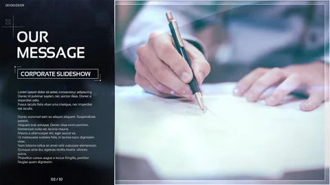 Minimal Promo After Effects stock