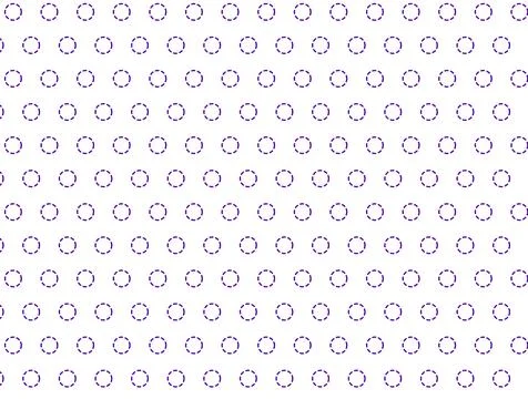 Minimal Purple Dashed Circle Polka Dot Pattern Seamless Background For Design Stock Illustration