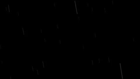 Minimal rainfall icon displayed on a black background featuring clean white.. Stock Footage 335021996