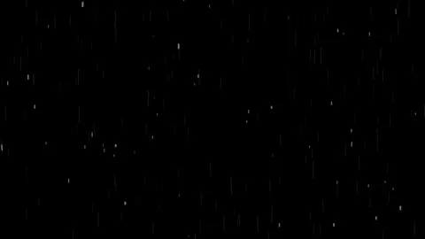 Minimal rainfall icon displayed on a black background featuring clean white.. Stock Footage 335022034
