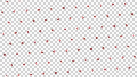 Minimal Red Dots Pattern on White Background 库存插图
