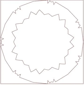 Minimal Red Simple Multi Use Outline Vector Elements with Clean Line Art イラスト素材