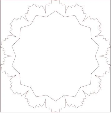 Minimal Red Simple Multi Use Outline Vector Elements with Clean Line Art イラスト素材