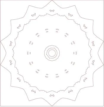 Minimal Red Simple Multi Use Outline Vector Elements with Clean Line Art 库存插图