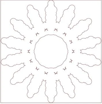 Minimal Red Simple Multi Use Outline Vector Elements with Clean Line Art 스톡 일러스트