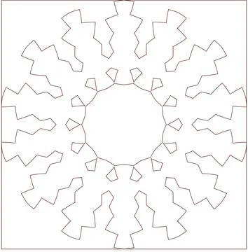 Minimal Red Simple Multi Use Outline Vector Elements with Clean Line Art Stockillustratie