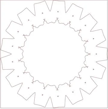 Minimal Red Simple Multi Use Outline Vector Elements with Clean Line Art Stock Illustration