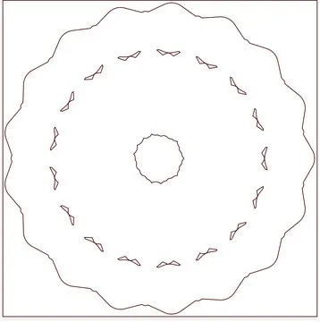 Minimal Red Simple Multi Use Outline Vector Elements with Clean Line Art 스톡 일러스트