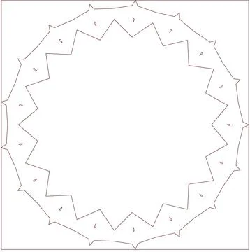 Minimal Red Simple Multi Use Outline Vector Elements with Clean Line Art イラスト素材