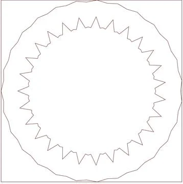 Minimal Red Simple Multi Use Outline Vector Elements with Clean Line Art Stock Illustration