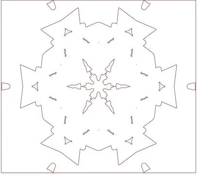 Minimal Red Simple Multi Use Outline Vector Elements with Clean Line Art イラスト素材