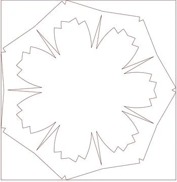 Minimal Red Simple Multi Use Outline Vector Elements with Clean Line Art Stockillustratie