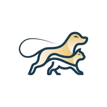 Minimal Running Cheetah Logo Design for Sports Fitness Speed Brand Identity Stock Illustration