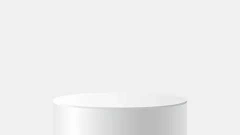 Minimal scene for product display presentation. Vector geometric platform. Stock Footage 267374217