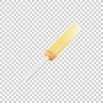 Minimal Screwdriver Model Stock Illustration