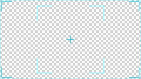 Minimal Selection Frame PNG Overlay Stock Illustration