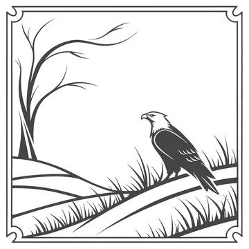 Minimal Sharp Corner Border Set for Clean Editorial Layouts Stock Illustration