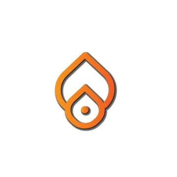 Minimal Sign Logo Illustrazione stock