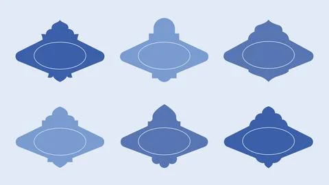 Minimal simple labels tag frames. Elegant vintage border design for package, tag Illustrazione stock